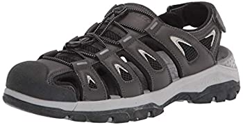 【中古】【輸入品・未使用】Skechers メンズ スリッポン Tresmen Outseen スリップオンキャンバス フィッシャーマンサンダル US サイズ: 11 カラー: グレー