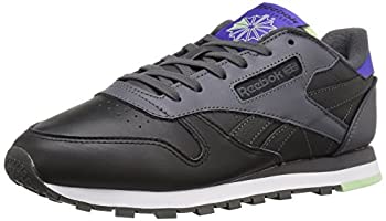 【中古】【輸入品・未使用】Reebok レディース CL Lthr EB ファッションスニーカー%カンマ% ブラック/コール/アッシュグレー/アルティマ%カンマ% 6