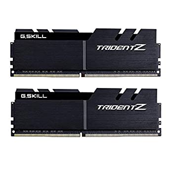【中古】【輸入品 未使用】G.SKILL 32GB (2 x 16GB) TridentZ シリーズ DDR4 PC4-32000 4000Mhz Intel Z370 デスクトップメモリモデル F4-4000C19D-32GTZKK