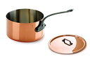 【中古】【輸入品・未使用】Mauviel Made In France M'Heritage Copper 150c 6410.17 1.9-Quart Sauce Pan and Lid with Cast Iron Handle by Mauviel