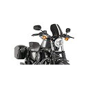 【中古】【輸入品・未使用】09???17?Harley xl883?N : Puigツーリングウインドスクリーン(ブラック)