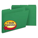 【中古】【輸入品・未使用】SMD21546 - Smead 21546 Green Colored Pressboard File Folders by Smead