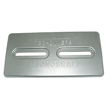 【中古】【輸入品・未使用】TEC-DIVERS Tecnoseal TEC-DIVERS Plate Anode - Zinc