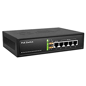 【中古】【輸入品・未使用】BV Tech PoE給電スイッチングハブ 4ポート+UPリンク1ポート 10/100Mbps 4 PoE ポート(グレー) 【中古】【輸入品・未使用】BV Tech PoE給電スイッチングハブ 4ポート+UPリンク1ポート 10/100Mbps 4 PoE ポート(グレー)