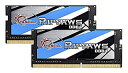【中古】【輸入品・未使用】G。Skill 16?GB ( 2?x 8?g ) Ripjawsシリーズddr4?pc4???21300?2666?MHz 260-...