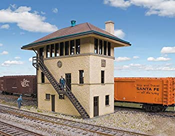 Walthers Cornerstone HO Scale ATSF Interlocking Tower Structure Kit 933-2983 