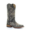 【中古】【輸入品・未使用】円Gレディースダイヤモンド刺繍Cowgirl Boot Square Toe カラー: ブラック【メーカー名】Circle G【メーカー型番】L5078【ブランド名】Circle G【商品説明】円Gレディースダイヤ...