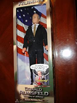 【中古】【輸入品 未使用】Donald Rumsfeld Talking 12 ダブルクォーテ Doll Rummy