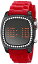 【中古】【輸入品・未使用】TKO ORLOGI Women 's tk571-rd Crystalized MirrorデジタルレッドRubber Strap Watch