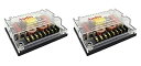 【中古】【輸入品・未使用】2 PACK 3 way Crossover CRX-303 400 Watts Passive Crossover Car Audi...
