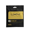 【中古】【輸入品・未使用】LUXILON(ルキシロン) テニス ストリング ガット NATURAL GUT 130(ナチュラルガット 130) ナチュラル WR...