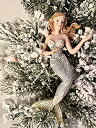 【中古】【輸入品・未使用】Kurt Adlerシルバー/ゴールドunder the sea Mermaidオーナメント3?A