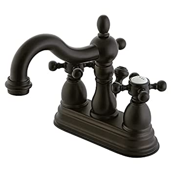 【中古】【輸入品・未使用】Kingston Brass KB1605BX Heritage 10cm Centerset Lavatory Faucet with Metal Cross Handle%カンマ% Oil Rubbed Bronze 【中古】【輸入品・未使用】Kingston Brass KB1605BX Heritage 10cm Centerset Lavatory Faucet with Metal Cross Handle%カンマ% Oil Rubbed Bronze