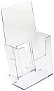 【中古】【輸入品・未使用】displays2goのセット60、クリアプラスチックパンフレットホルダーfor 4?W文学、slant-back Tabletop ...