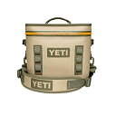 【中古】【輸入品・未使用】YETI Hopper Flip Portable Cooler / Flip 12 Field Tan / Blaze Orange