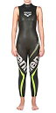 šۡ͢ʡ̤ѡArena Triwetsuit Carbon Sleeveless Wetsuit%% Black%% XX-Small