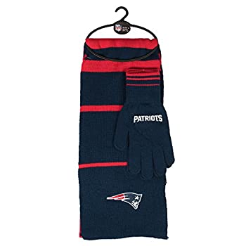 【中古】【輸入品・未使用】NFLスカーフと手袋のギフトセット ストライプ One Size