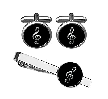 【中古】【輸入品・未使用】ZUNON ト音記号デザインのカフスボタン&ネクタイピン 音符 楽器 ミュージシャン アートギフト 男性用 ご主人やフィアンセに カスタマイズ可 【中古】【輸入品・未使用】ZUNON ト音記号デザインのカフスボタン&ネクタイピン 音符 楽器 ミュージシャン アートギフト 男性用 ご主人やフィアンセに カスタマイズ可
