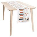 【中古】【輸入品・未使用】KafホームFrank Lloyd Wright Printedテーブルランナー14?x 72-inch 100パーセントコットン 14 x 72-inch