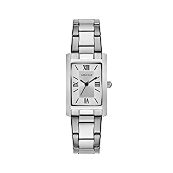 【中古】【輸入品・未使用】Caravelle Women's Quartz Stainless Steel Dress Watch%カンマ% Color:Silver-Toned (Model: 43L203)