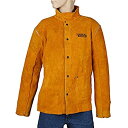 【中古】【輸入品 未使用】Lincoln Electric Brown XX-Large Flame-Resistant Heavy Duty Leather Welding Jacket by Lincoln Electric