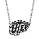 【中古】【輸入品・未使用】Texas at El Paso Large (3?/ 4インチ) EnlペンダントW/ネックレス(Sterling Sliver)