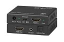 【中古】【輸入品・未使用】Kanex Pro 4K HDMI オーディオエクストラクター 18Gbps 4K HDMI ドルビーアトモス付き (HAECOAX3) ブラック(2)