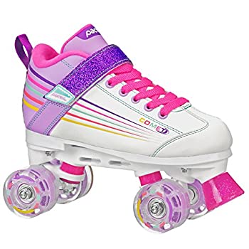 yÁzyAiEgpz(Kids 3%J}% white) - Pacer Comet Kids Light Up Roller Skates