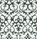 【中古】【輸入品・未使用】Brewster 414-62917 Jacques Black Ironwork Wallpaper by Brewster