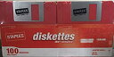 【中古】【輸入品・未使用】100パックStaplesブランドフロッピーディスク(フロッピーディスク)