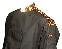 【中古】【輸入品・未使用】Chefskin REG M-L Chef Jacket Flames Short Sleeve Black Super Lightweight Cool Fresh by CHEFSKIN