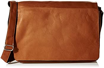 【中古】【輸入品・未使用】Piel Leather 2574 Traditional Messenger - Saddle