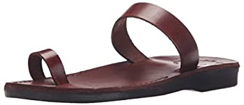 【中古】【輸入品・未使用】Jerusalem Sandals レディース カラー: ブラウン