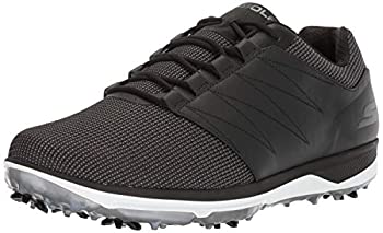 楽天スカイマーケットプラス【中古】【輸入品・未使用】Skechers GO GOLF メンズ Pro 4 防水 ゴルフシューズ％カンマ％ ブラック/ホワイトテキスタイル。％カンマ％ 7.5