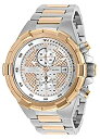 yÁzyAiEgpzInvicta Men's Aviator Steel Bracelet & Case Quartz Silver-Tone Dial Analog Watch 28118