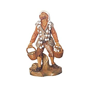 【中古】【輸入品・未使用】Roman 19cm Nathan%カンマ% Man with Garlic Figurine (52867)