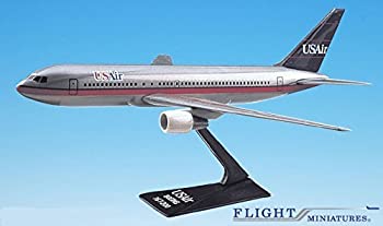 楽天スカイマーケットプラス【中古】【輸入品・未使用】USAir （89-97） 767-200 Airplane Miniature Model Plastic Snap-Fit 1:200 Part#ABO-76720H-003