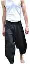 【中古】【輸入品・未使用】Siam Trendy Men's Japanese Style Pants One Size All Black (All Blac...