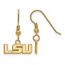 【中古】【輸入品・未使用】LSU Extra Small ( 3?/ 8インチ)ダングルイヤリングワイヤ(ゴールドメッキ)
