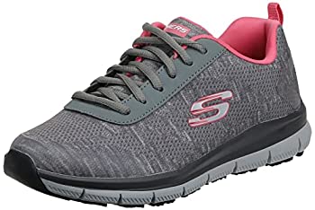 【中古】【輸入品・未使用】Skechers レディース コンフォートフレックス Sr Hc Pro ヘルスケア プロフェッショナルシューズ US サイズ: 6 Wide カラー: グレー