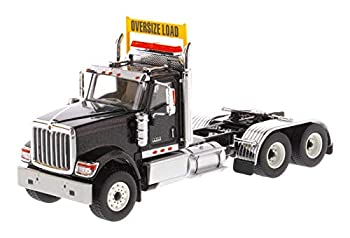 【中古】【輸入品・未使用】International HX520 Day Cab Tandem Tractor Black 1/50 Diecast Model by Diecast Masters 71003