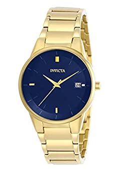 【中古】【輸入品・未使用】Invicta Women's Specialty Gold-Tone Steel Bracelet & Case Quartz Blue Dial Analog Watch 29492