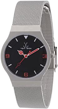 yÁzyAiEgpz[gCEHb`]Toy Watch rv Mesh Analog Display Swiss Quartz Silver Watch TOYMH07SL fB[X [sAi]