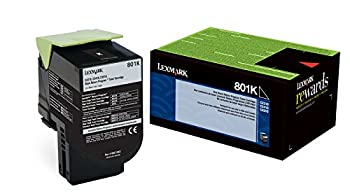 šۡ͢ʡ̤ѡLexmark 801K - Black - original - toner cartridge LCCP%% LRP - for Lexmark CX310dn%% CX310n%% CX410de%% CX410dte%% CX410