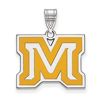 Beads - 【中古】【輸入品・未使用】Montana State Medium (5?/ 8インチ)エナメルペンダント(Sterling Sliver)