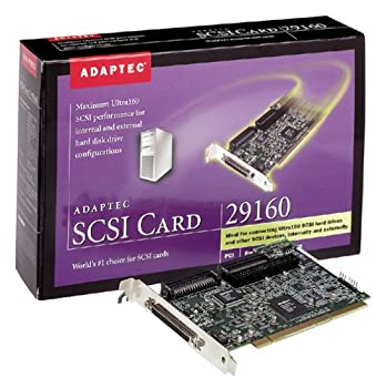 yÁzyAiEgpzAdaptec 29160 PCI to Ultra160 SCSI Card Kit with EzSCSI Software [sAi]