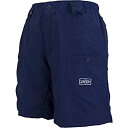 【中古】【輸入品・未使用】AFTCO Bluewater m01l Long従来釣りShorts ブルー