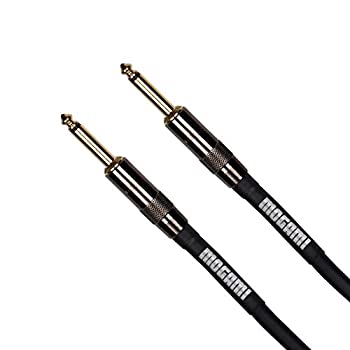 【中古】【輸入品・未使用】Mogami PLATINUM GUITAR-06 Pedal/Effects Instrument Cable%カンマ% Gold 1/4 TS Straight Plugs%カンマ% 6 ft. by Mogami