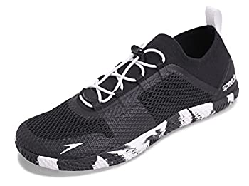 yÁzyAiEgpzSpeedo Men's Fathom AQ Fitness Water Shoes%J}% Black/White%J}% 8 US