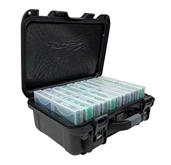 【中古】【輸入品・未使用】TeraTurtle LTO プレミアム保護ケース - 容量20個 (ジュエルケース付き)